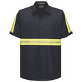 High Visibility Work Shirt - Short Sleeves